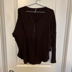 Free People Oversized top